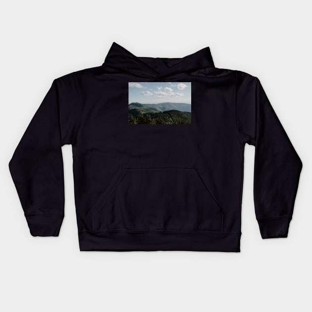 Blue Ridge Parkway Kids Hoodie by LindsayVaughn